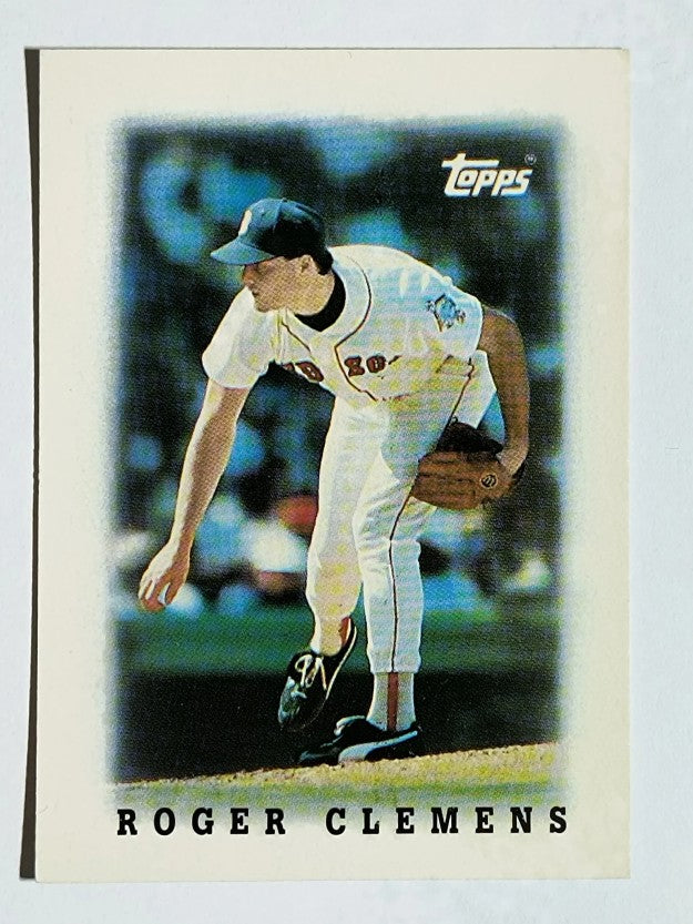 1988 Topps Mini Leaders #2 Roger Clemens