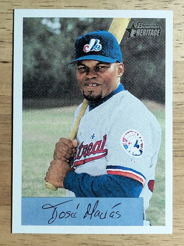 2002 Bowman Heritage #120 Jose Macias