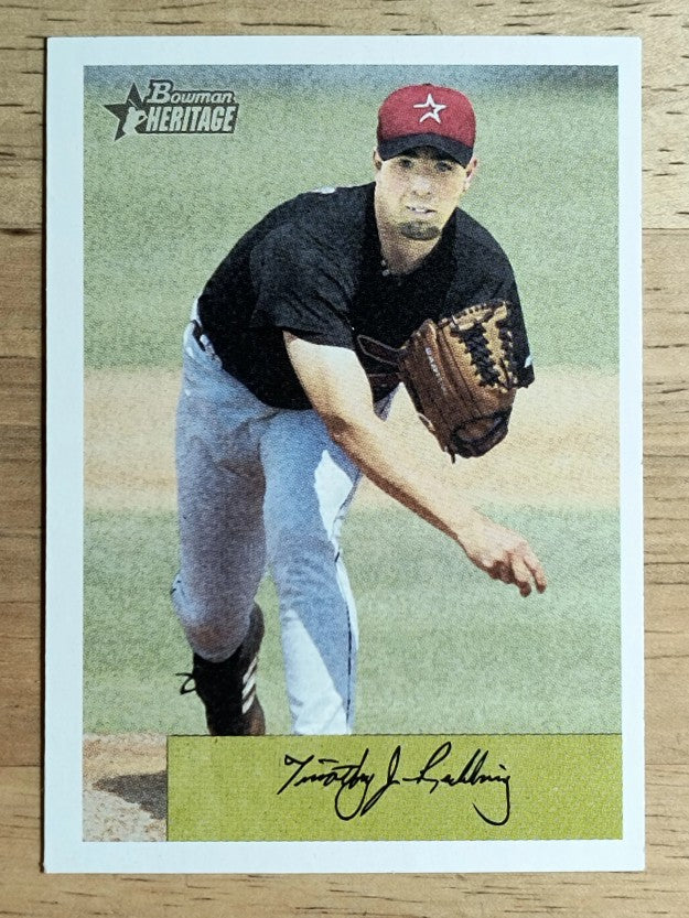 2002 Bowman Heritage #124 Tim Redding