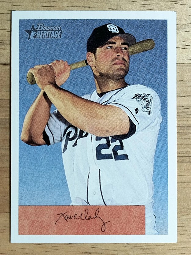 2002 Bowman Heritage #125 Xavier Nady