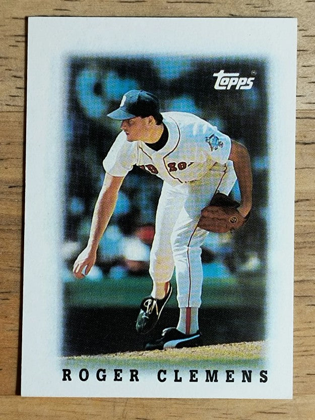 1988 Topps Mini Leaders #2 Roger Clemens