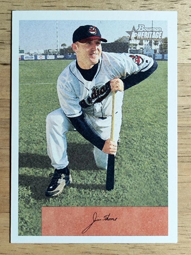 2002 Bowman Heritage #135 Jim Thome