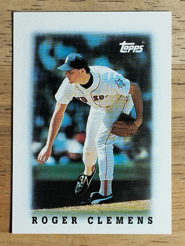 1988 Topps Mini Leaders #2 Roger Clemens