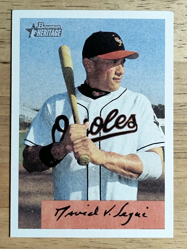 2002 Bowman Heritage #140 David Segui