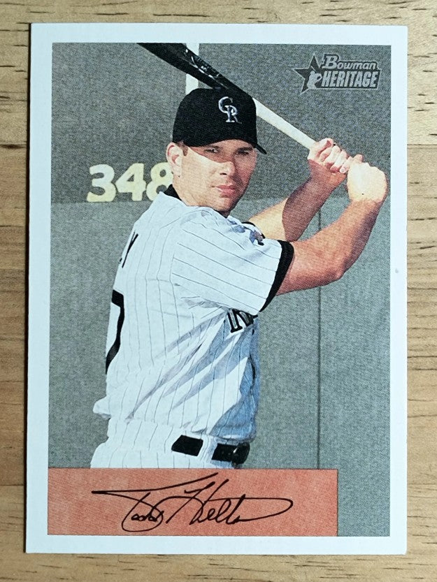 2002 Bowman Heritage #146 Todd Helton