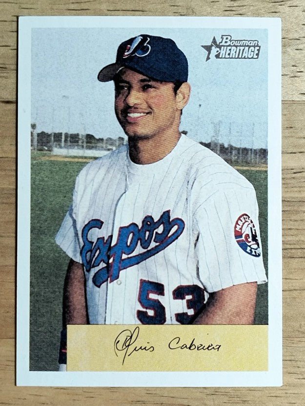 2002 Bowman Heritage #150 Orlando Cabrera
