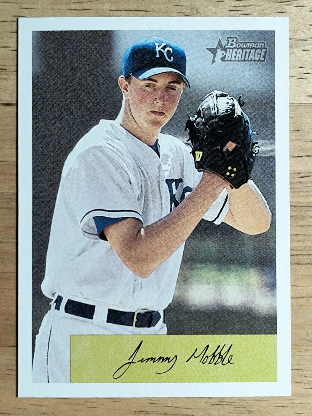 2002 Bowman Heritage #158 Jimmy Gobble RC