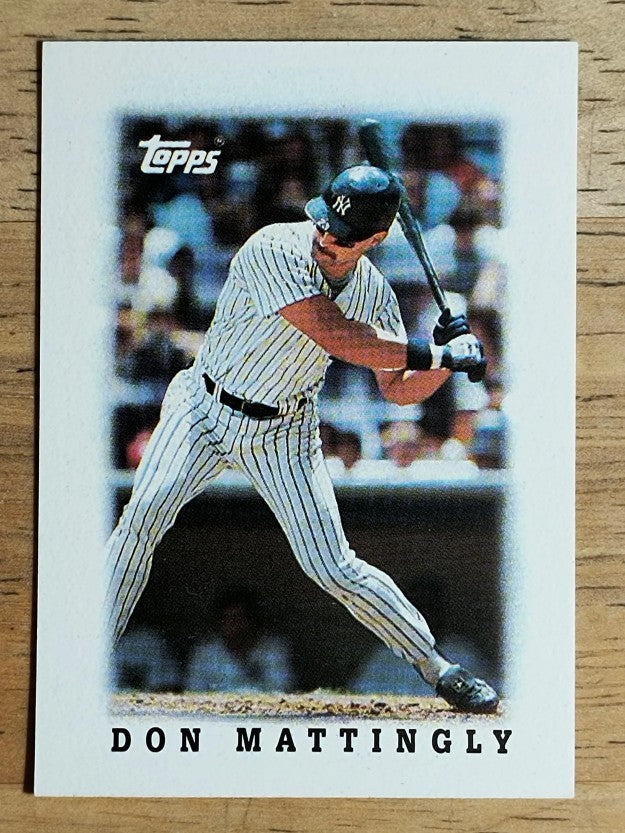 1988 Topps Mini Leaders #27 Don Mattingly