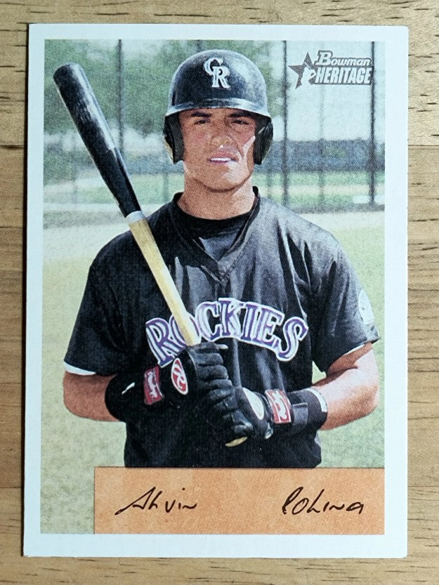 2002 Bowman Heritage #161 Javier Colina