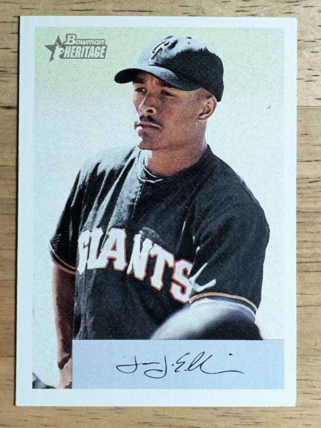 2002 Bowman Heritage #166 Jason Ellison RC