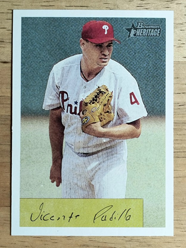 2002 Bowman Heritage #171 Vicente Padilla