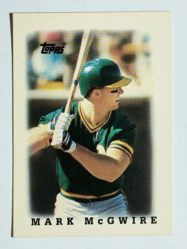 1988 Topps Mini Leaders #31 Mark McGwire