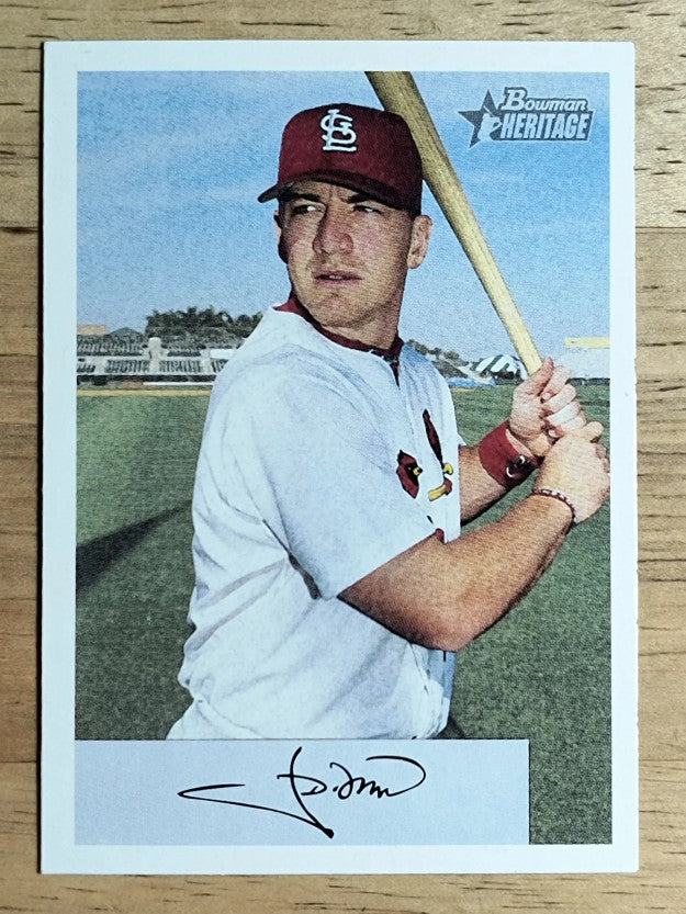 2002 Bowman Heritage #185 J.D. Drew
