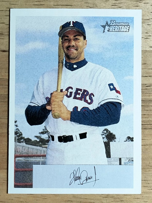 2002 Bowman Heritage #186 Juan Gonzalez