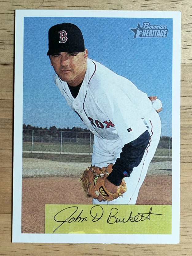 2002 Bowman Heritage #189 John Burkett