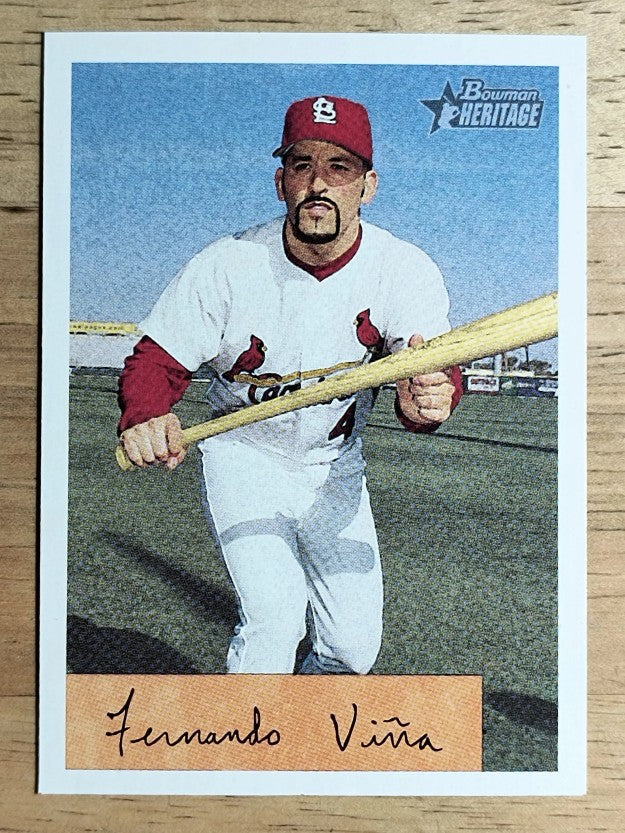 2002 Bowman Heritage #193 Fernando Vina