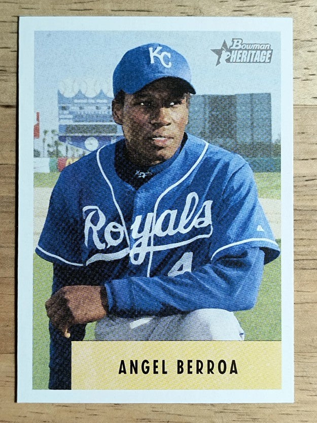 2002 Bowman Heritage #196 Angel Berroa