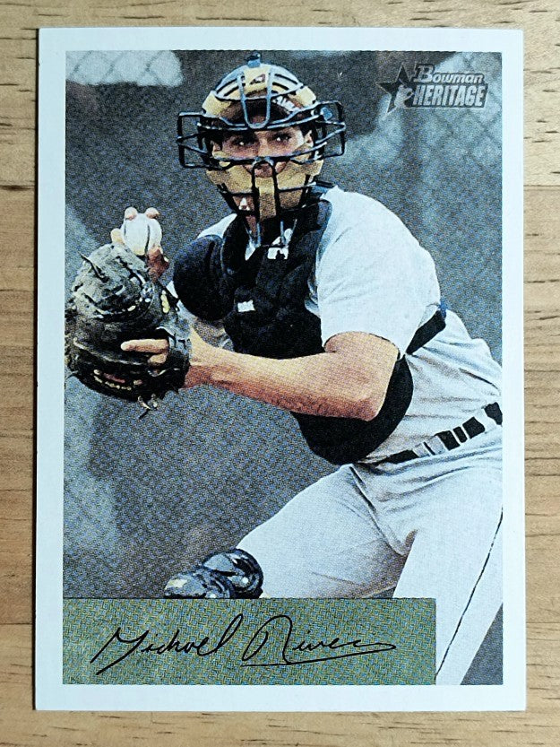 2002 Bowman Heritage #204 Mike Rivera