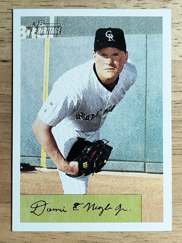 2002 Bowman Heritage #211 Denny Neagle