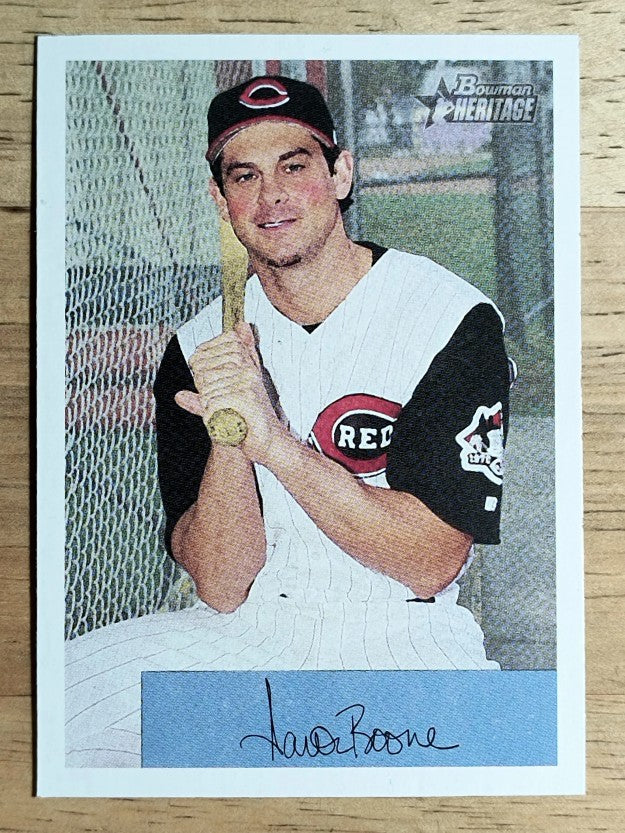 2002 Bowman Heritage #215 Aaron Boone