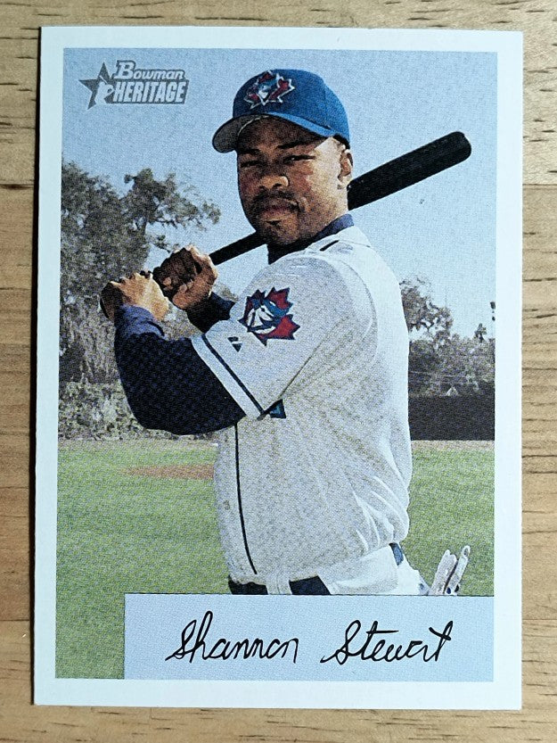 2002 Bowman Heritage #226 Shannon Stewart SP
