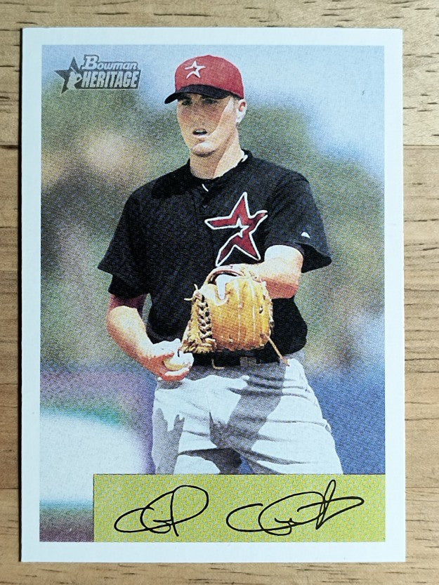 2002 Bowman Heritage #231 Chad Qualls RC