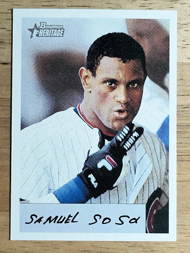 2002 Bowman Heritage #247 Sammy Sosa