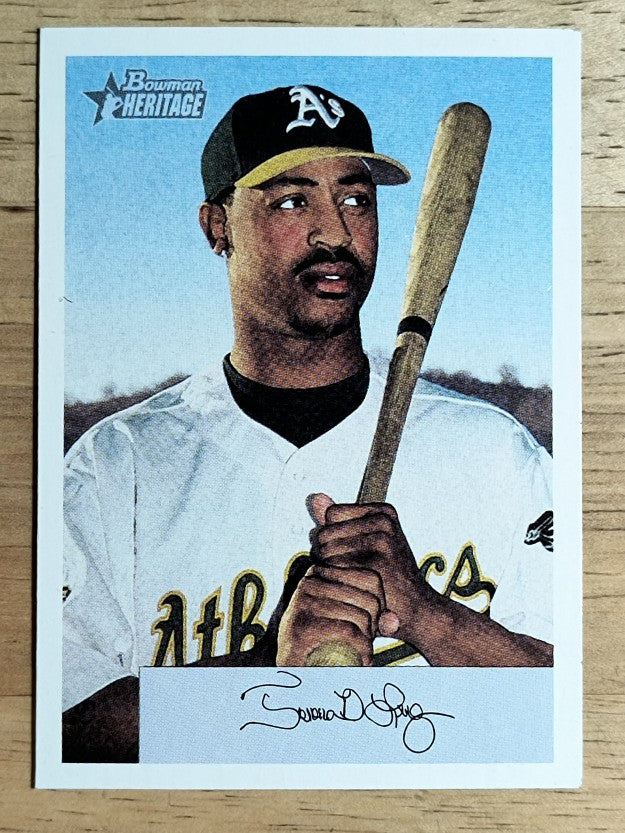 2002 Bowman Heritage #248 Terrence Long