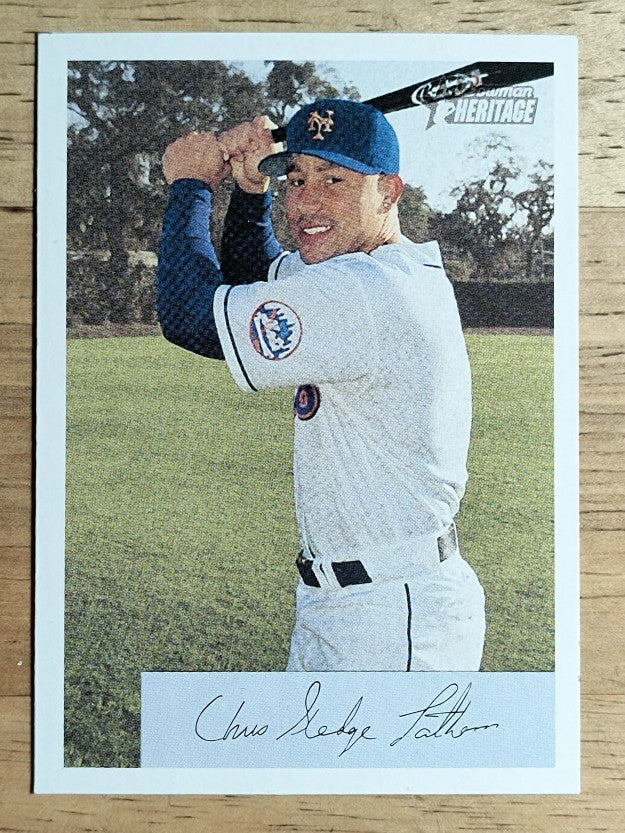 2002 Bowman Heritage #252 Chris Latham RC