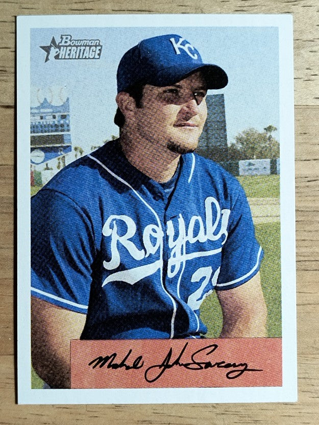 2002 Bowman Heritage #262 Mike Sweeney