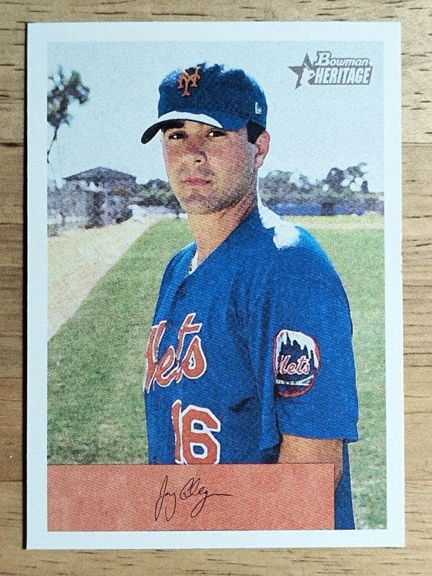 2002 Bowman Heritage #269 Jay Caligiuri RC