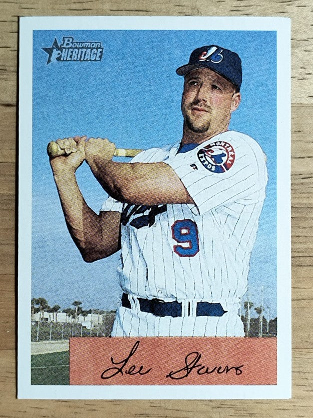2002 Bowman Heritage #271 Lee Stevens