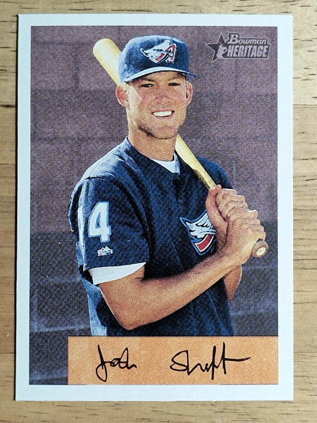 2002 Bowman Heritage #276 Josh Shaffer RC