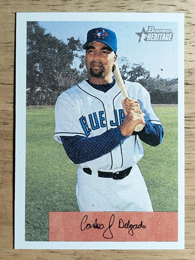2002 Bowman Heritage #280 Carlos Delgado