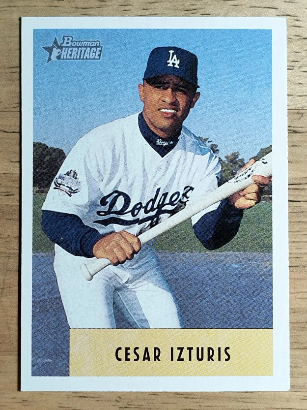 2002 Bowman Heritage #283 Cesar Izturis