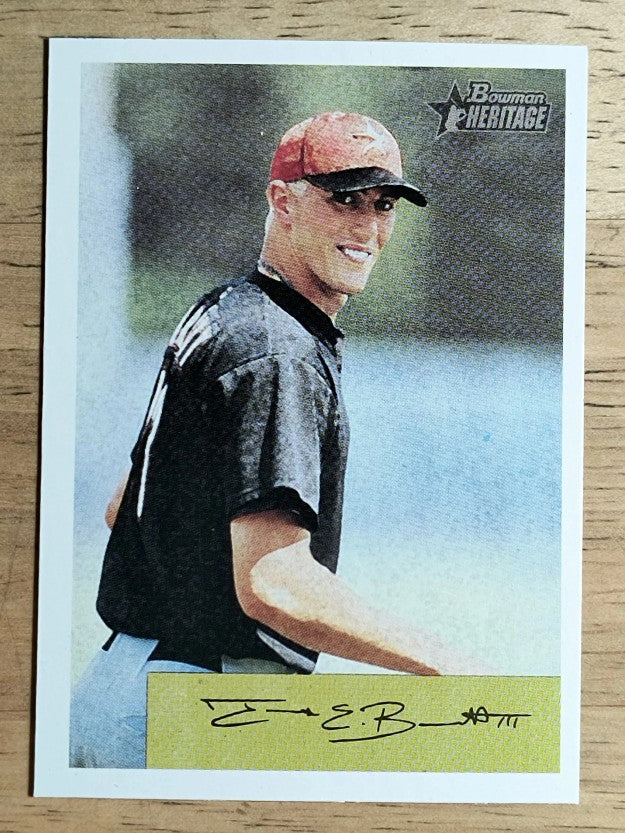 2002 Bowman Heritage #292 James Barrett RC