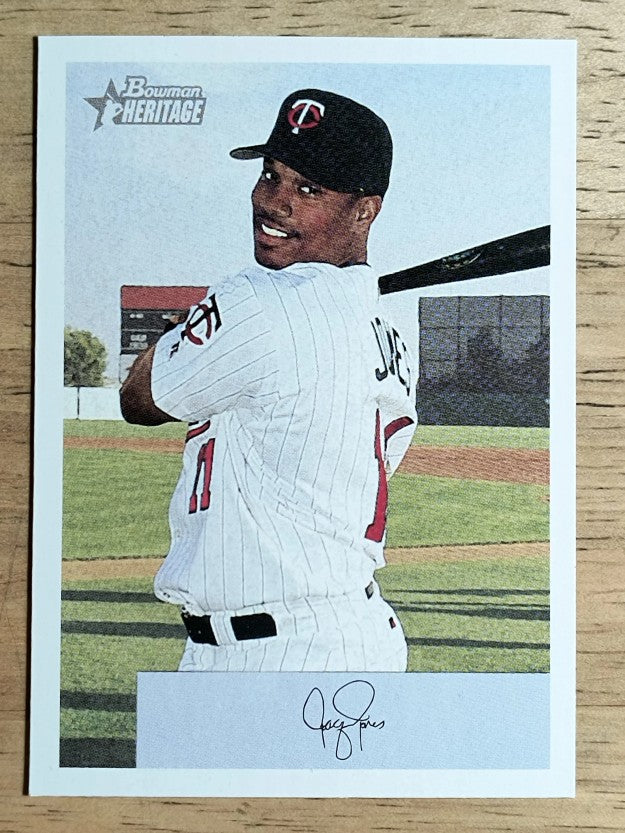 2002 Bowman Heritage #293 Jacque Jones