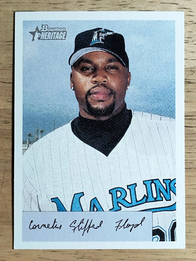 2002 Bowman Heritage #298 Cliff Floyd