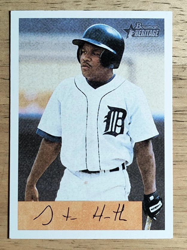 2002 Bowman Heritage #301 Demetrius Heath RC