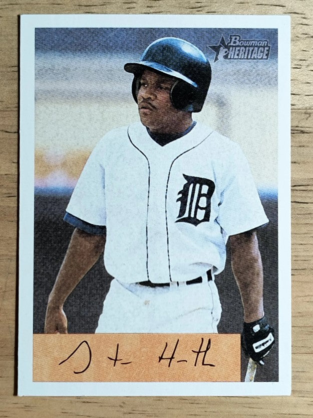 2002 Bowman Heritage #301 Demetrius Heath RC