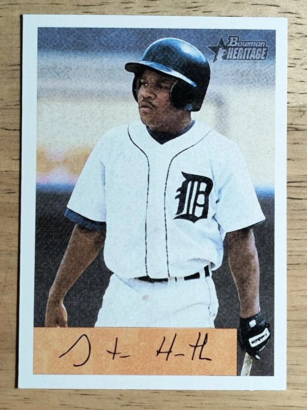 2002 Bowman Heritage #301 Demetrius Heath RC