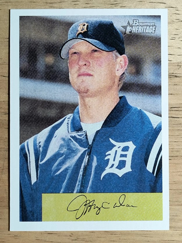 2002 Bowman Heritage #305 Jeff Weaver