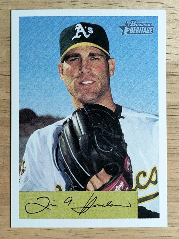 2002 Bowman Heritage #306 Tim Hudson
