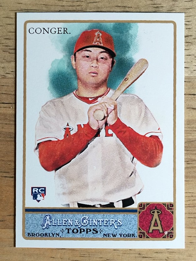 2011 Topps Allen and Ginter #277 Hank Conger RC