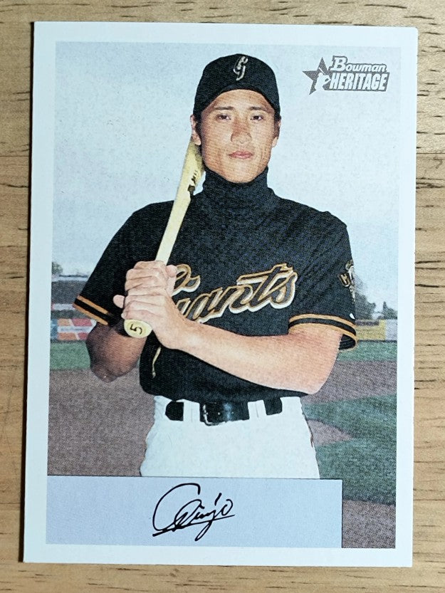 2002 Bowman Heritage #310 Tsuyoshi Shinjo