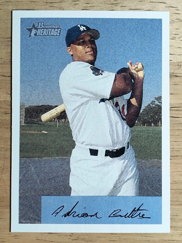 2002 Bowman Heritage #311 Adrian Beltre