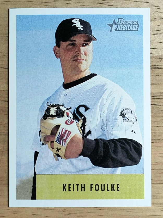 2002 Bowman Heritage #318 Keith Foulke