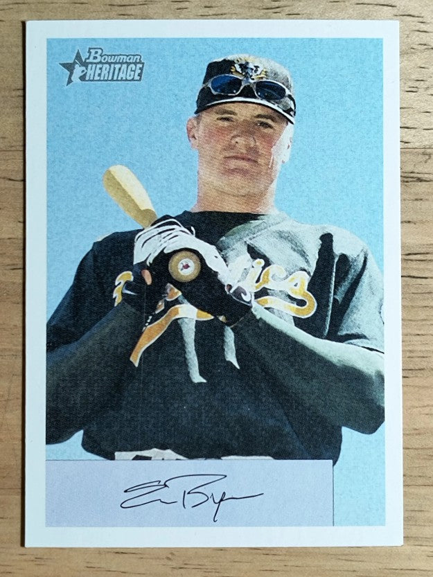 2002 Bowman Heritage #328 Eric Byrnes