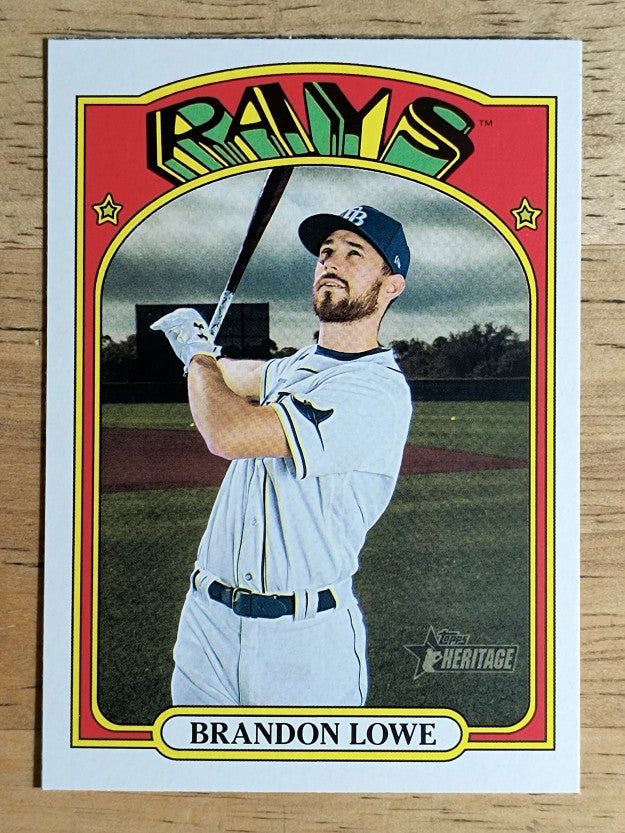 2021 Topps Heritage #241 Brandon Lowe