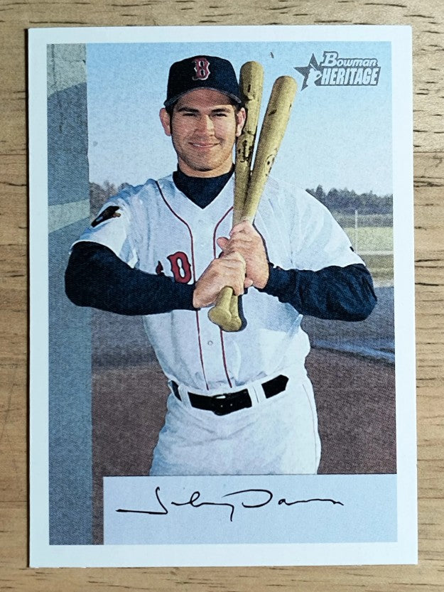 2002 Bowman Heritage #329 Johnny Damon Sox